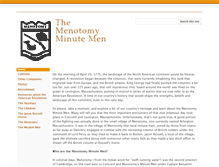 Tablet Screenshot of menotomy.org
